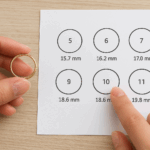 黃金戒圍換算攻略：1張表格輕鬆對照國際尺寸，挑選命定婚戒！