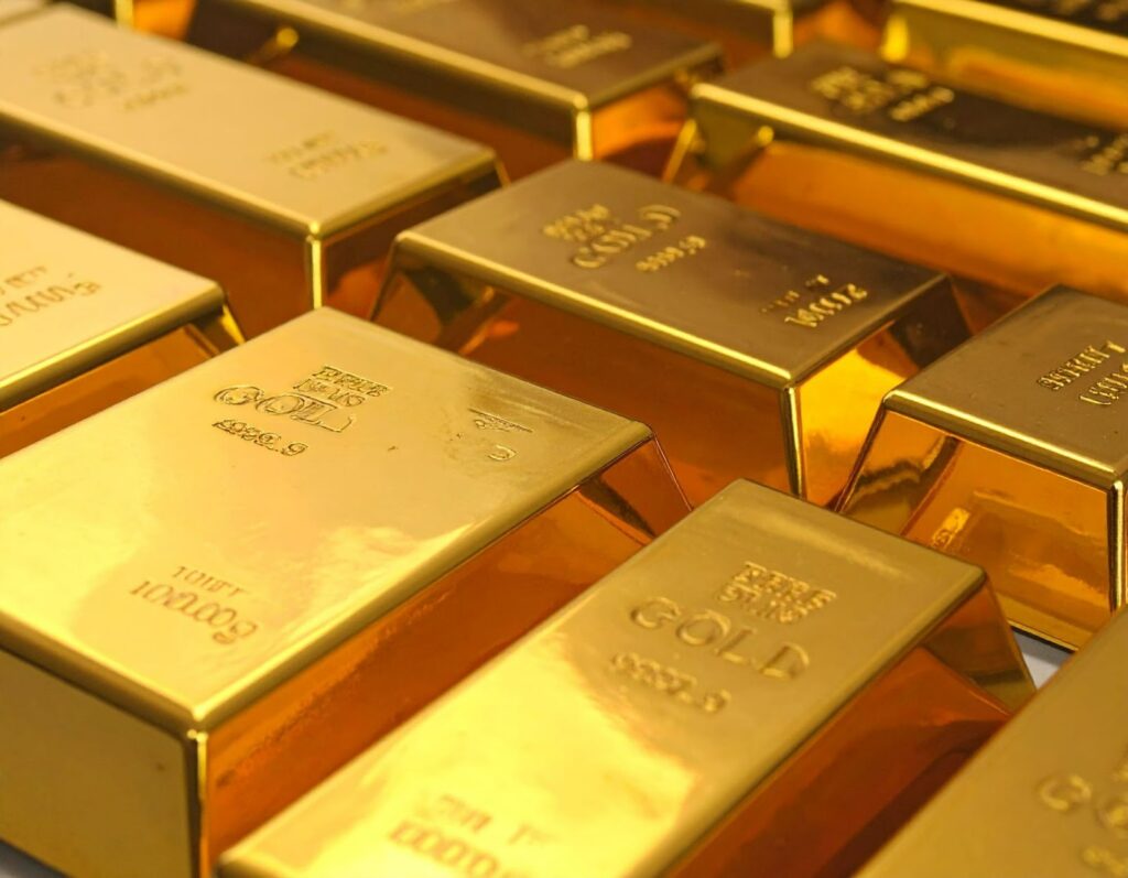 近拍金條的樣子