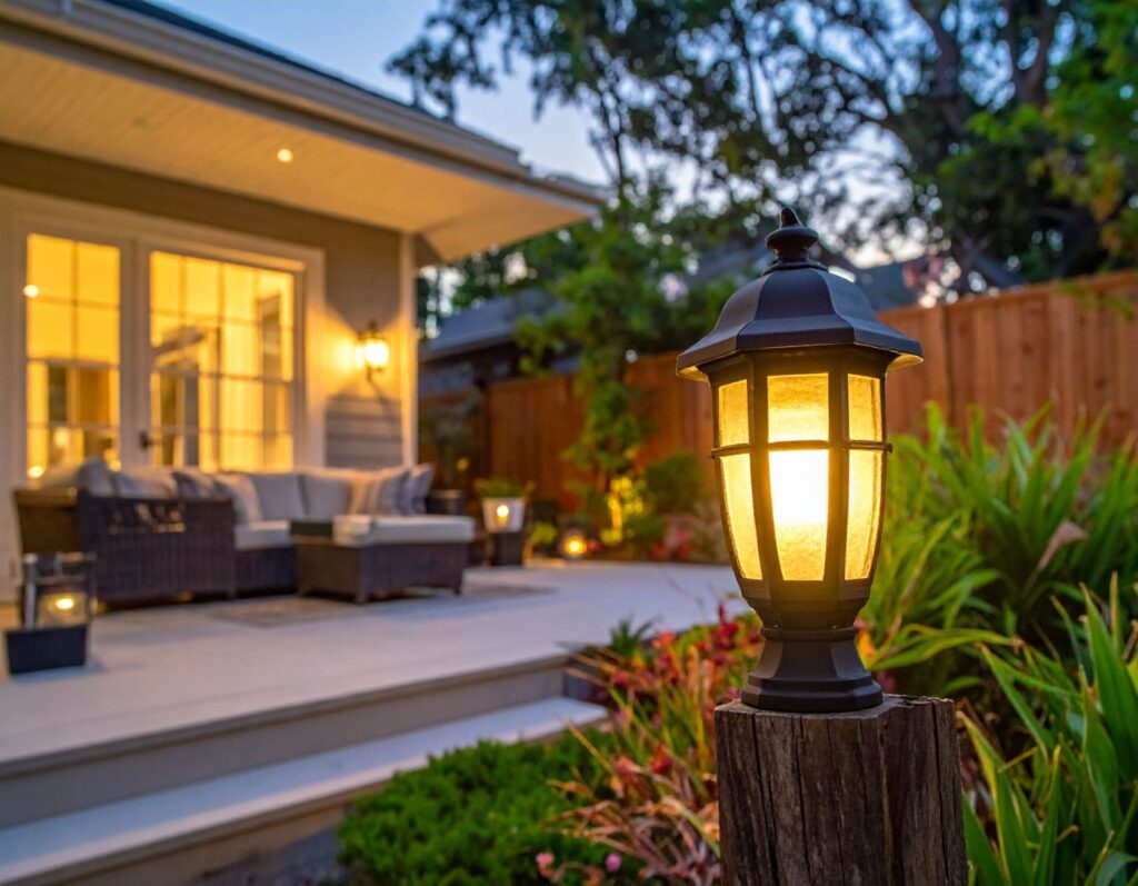 庭院感應燈照明