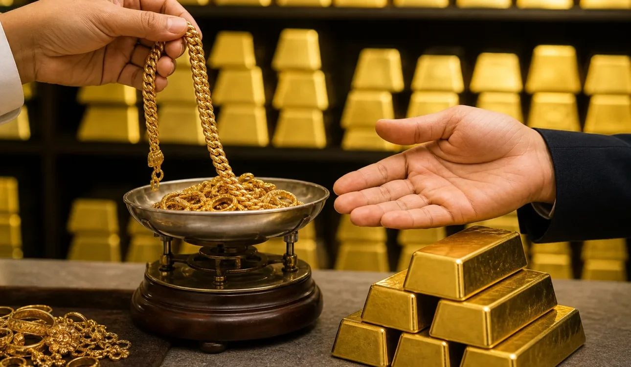 舊金飾換金條價值怎麼算？從估價到成交的完整流程與報價比較